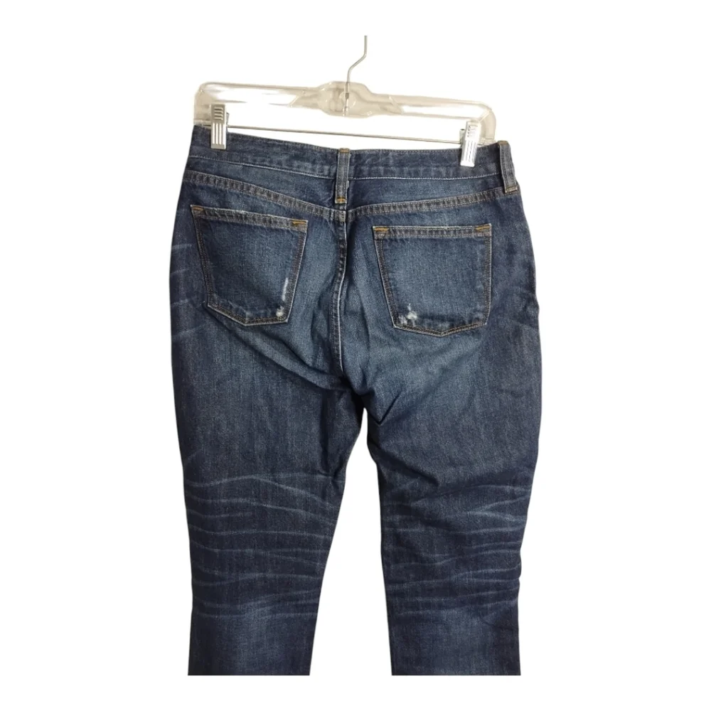 J Crew Broken‎ In Boyfriend Distressed Boho Festival Relaxed Fit Jeans 27